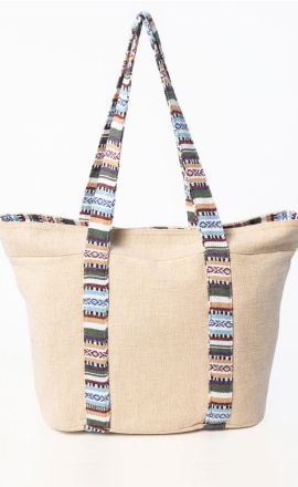 Handtasche Michaela Gautam Kapasa Beige