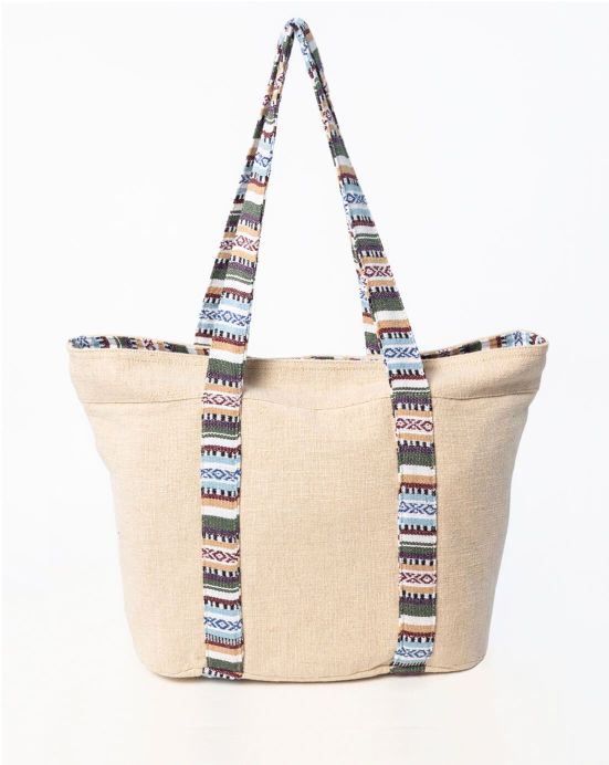 Handtasche Michaela Gautam Kapasa Beige