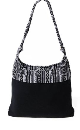 Handtasche Michaela Gautam Tira Schwarz