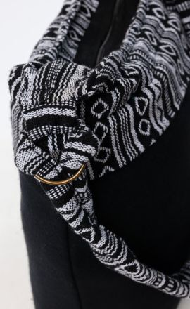 Handtasche Michaela Gautam Tira Schwarz