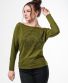Leichtes Sweatshirt Michaela Gautam Rhamri Khaki