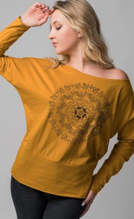 Leichtes Sweatshirt Michaela Gautam Rhamri Safran