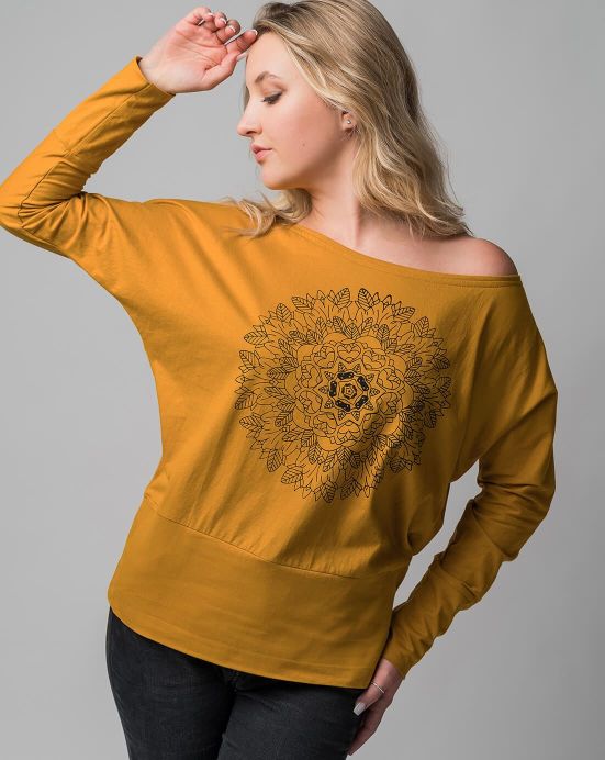 Leichtes Sweatshirt Michaela Gautam Rhamri Safran