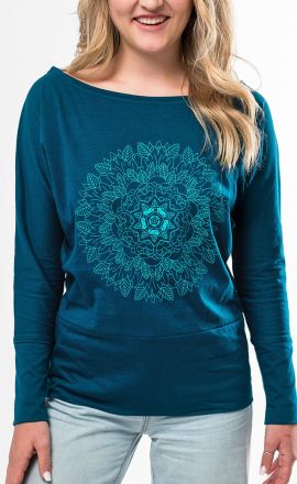 Leichtes Sweatshirt Michaela Gautam Rhamri Petrol