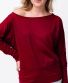Leichtes Sweatshirt Michaela Gautam Puri Bordeaux